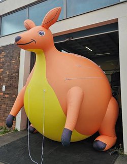 5m Inflatable Kangaroo prop