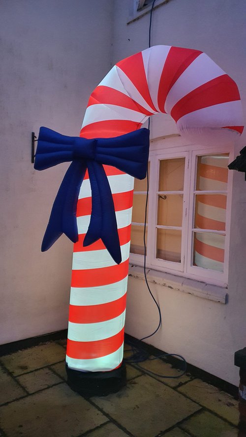 Inflatable Christmas Candy Cane