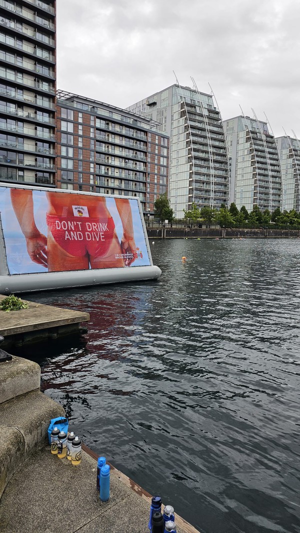 20ft x 10ft inflatable banner frame