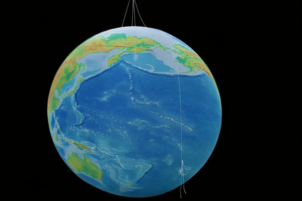 20ft inflatable earth / globe for sale