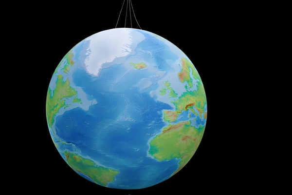 6m inflatable globe for sale