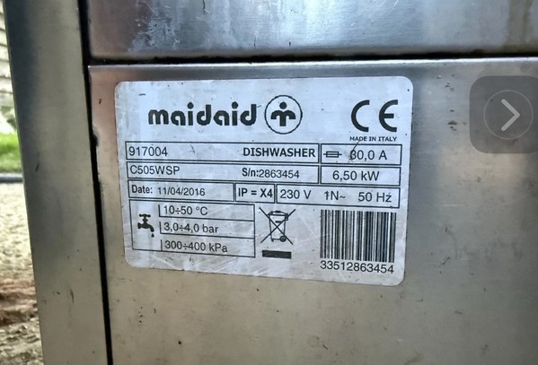 Under Counter Glass Washer