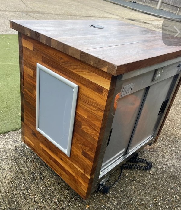 Secondhand Moffat Hot Cupboard