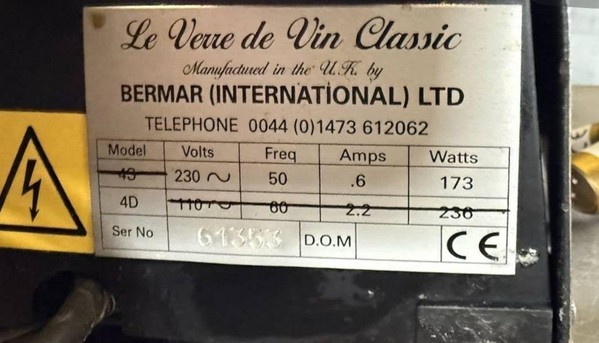 Le Verre De Vin  Classic 4D Wine Preserver