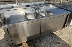 Commercial Double Sink For Sale