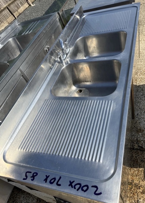 Secondhand Commercial Double Sink
