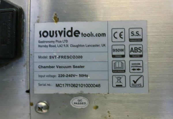 Used Vacuum Packing Machine