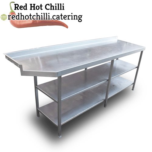 2.25m Stainless Steel Table