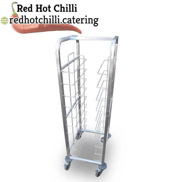 0.48m Stainless Steel Racking Trolley