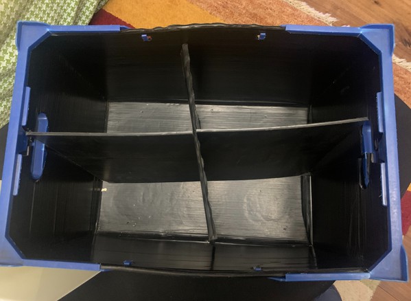 Used Correx Boxes With Dividers Used Correx Boxes With Dividers