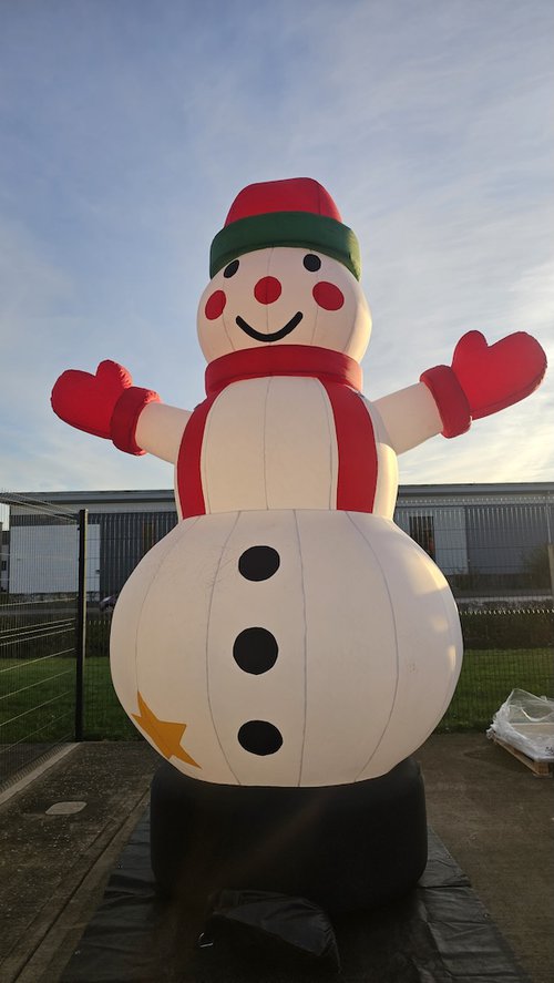 Jolly Snowman Inflatable