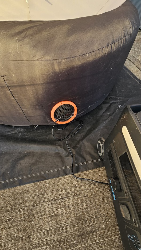 Fan Inflatable Snowman