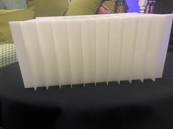 second hand White Perspex Box Dividers