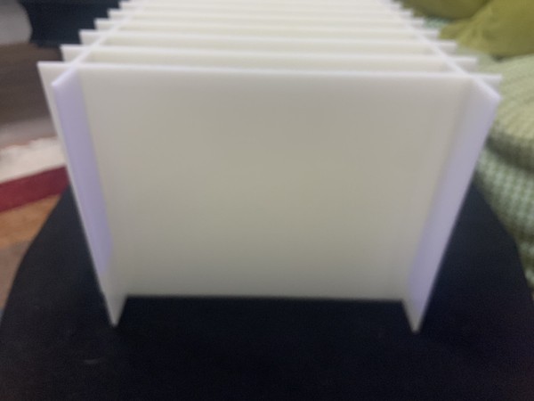 White Perspex Box Dividers for sale