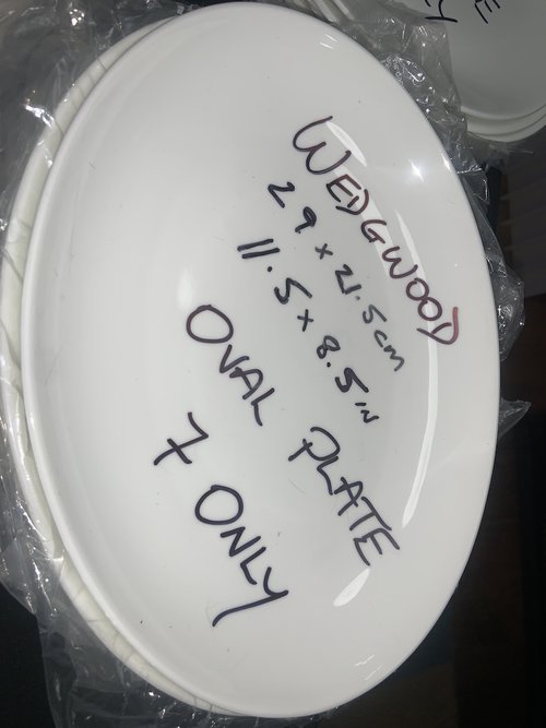 Wedgwood Oval Platter (29 x 21.5cm)