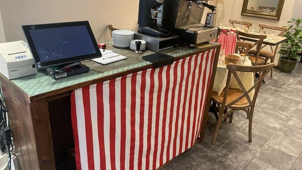 Back of the bar Back of the bar