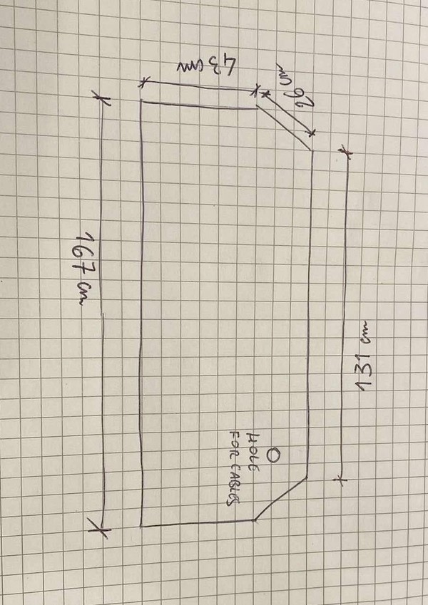 Bar dimensions Bar dimensions
