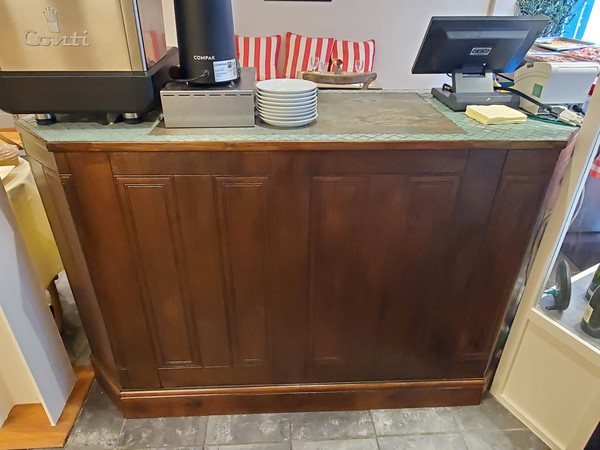 Bar with stone top Bar with stone top