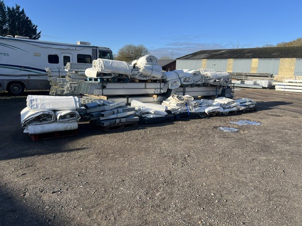 Used clearspan marquee for sale