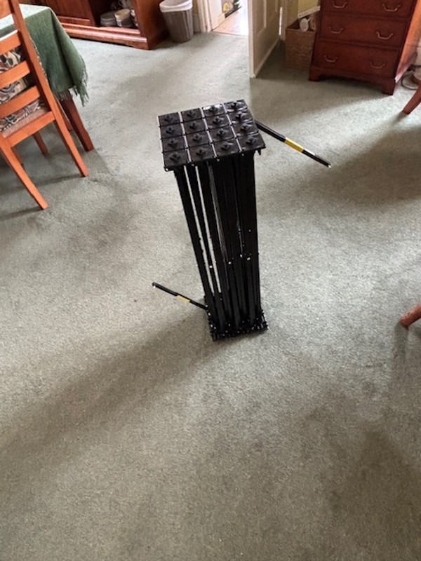 Cased Exhibition Stand