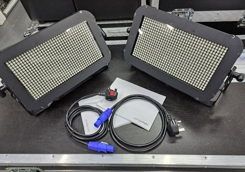 PAIR OF STAIRVILLE WILD WASH PRO RGBW STROBE/BLINDERS