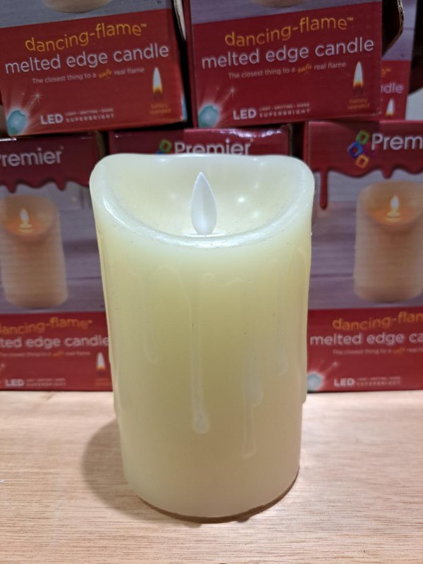 DECORATIVE LED REAL WAX CANDLES