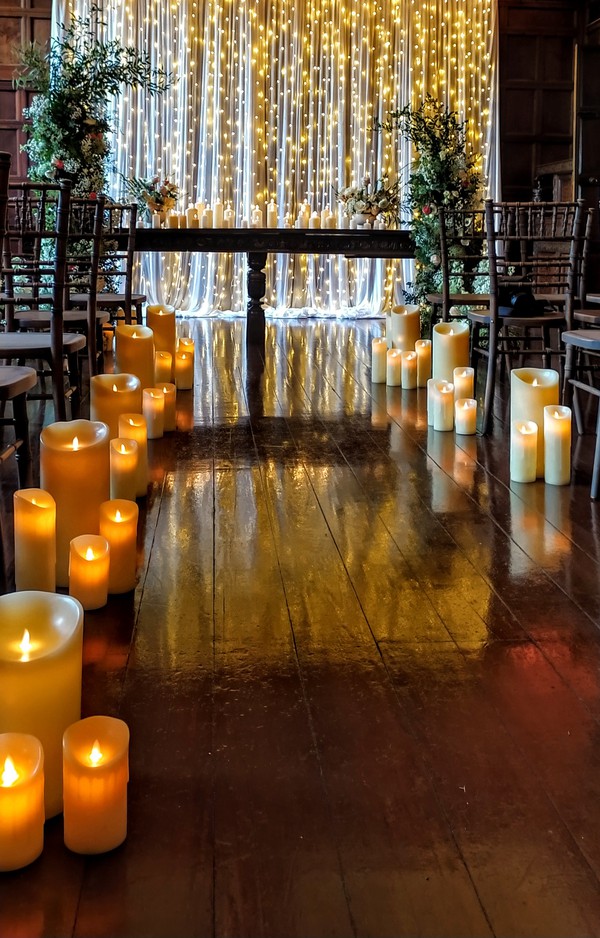 Wedding Aisle LED Candles