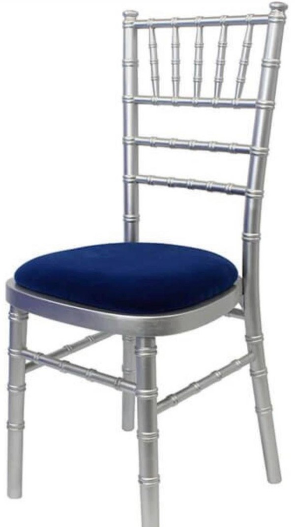 Blue Padded Chiavari Chairs For Sale
