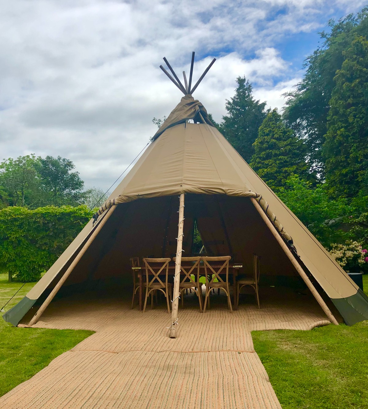 Glamping Equipment Wigwams And Tipi Tentipi Cirrus 20 Tipi Cheshire