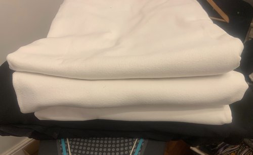 Job Lot Black And White Linen