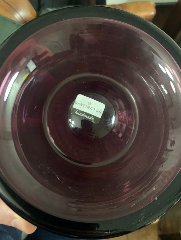 Used Large Flower Bottle