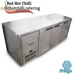 Three door bench fridge for sale