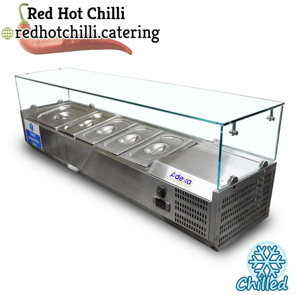 Adexa Countertop Saladette Fridge