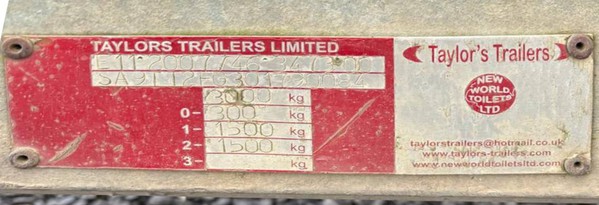 Taylors Trailers (New world toilets Ltd) Taylors Trailers (New world toilets Ltd)