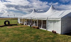 Roder 9m x 24m 'double peaked roof' Secondhand