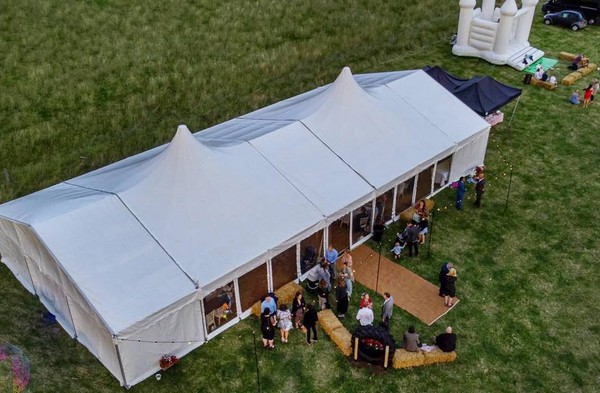 Bake off style marquee for sale