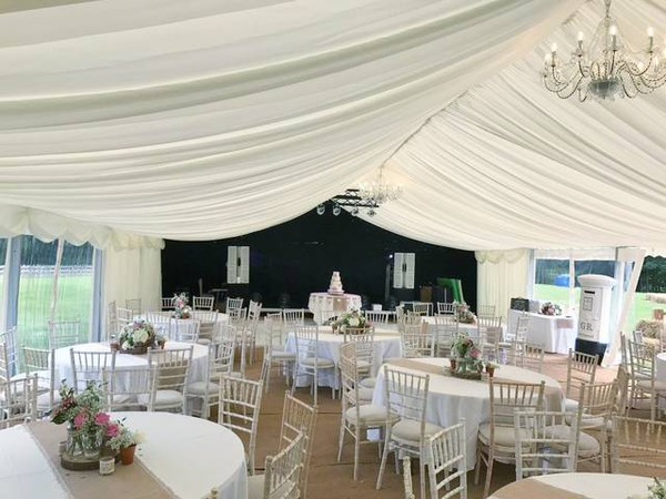 Ivory lining with black starlight end