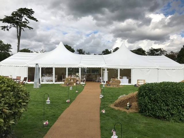 Roder 9m x 24m 'double peaked roof' (Great British Bake Off style)