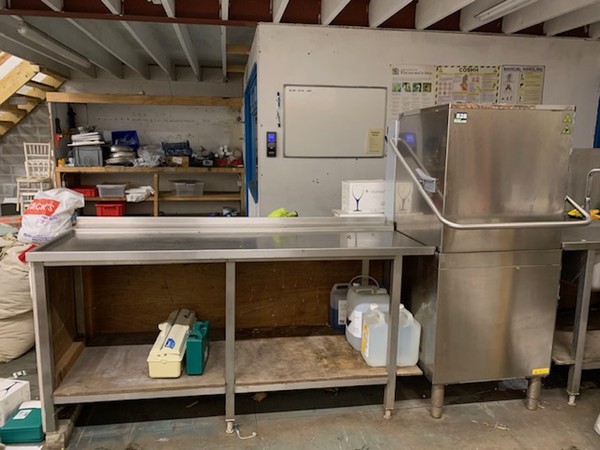 Electrolux Pass Through Dishwasher Set Up