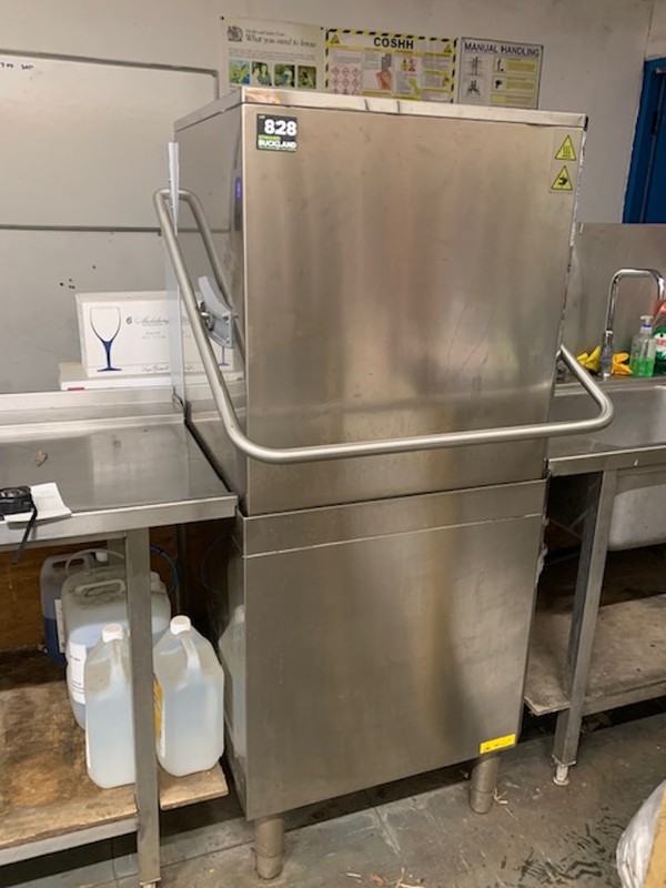 Pass Through Dishwasher