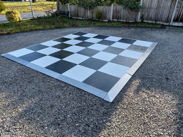 Black and White Grumpy Joes Dance Floor