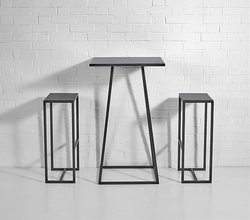 Ironwork Cuboid Stools For Sale