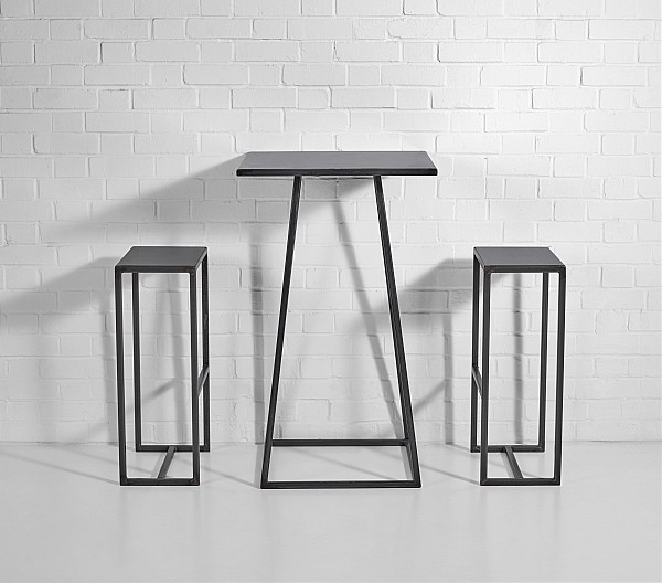 Ironwork Cuboid Stools For Sale