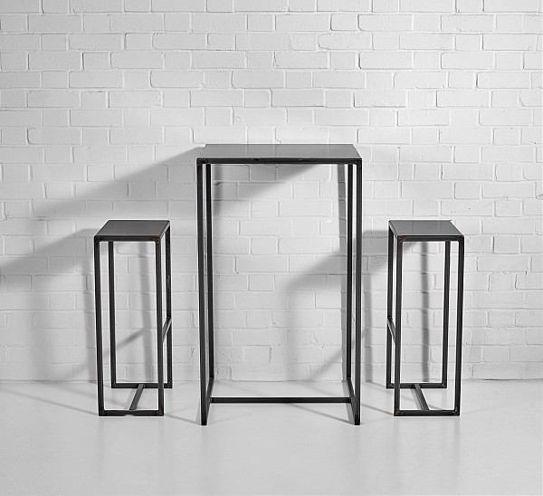 Secondhand Ironwork Cuboid Stools
