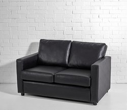 Black Monaco 2 Seater Sofa