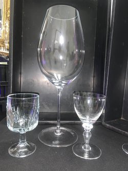 Giant white wine glass