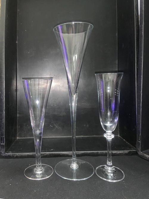 Extremely Tall Champagne Flute