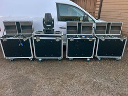 Moving head lights for bands