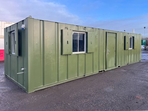 32ft x 10ft Canteen Office Drying Room Site Cabin