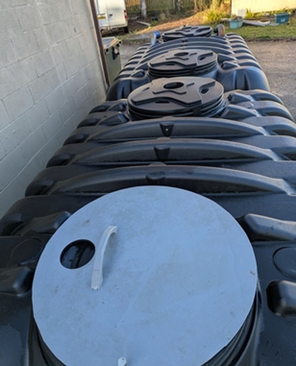 Secondhand 10,000 Litre Waste Tank Secondhand 10,000 Litre Waste Tank